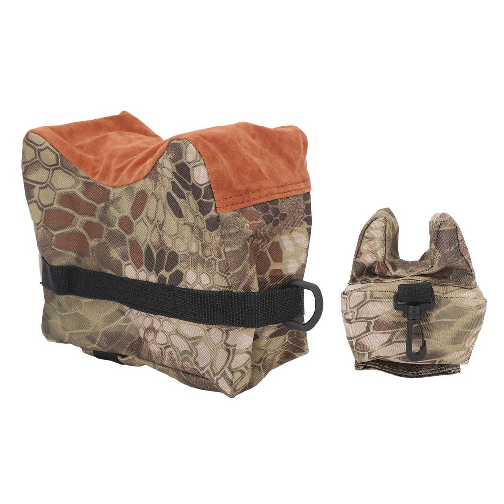 Saci de odihnă pentru tragere, față și spate, combinație de saci cu nisip, față și spate, sac de sprijin pentru tragere, culoare piton