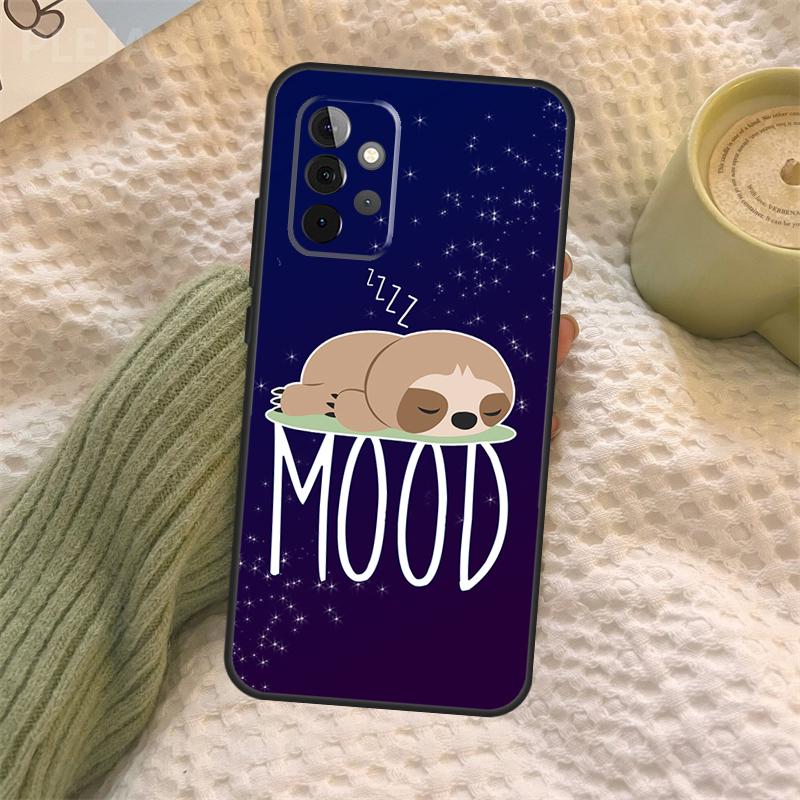 Sloth For Samsung Galaxy A52 A52S A32 A12 A22 A72 A21S A50 A70 A71 A51 A33 A73 A53 Cover Case