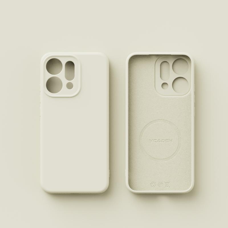 for Liquid Silicone Magnetic Case for OPPO Reno 14 Pro Magsafe Wireless Charging Soft Skin Smooth Cover Bumper Funda
