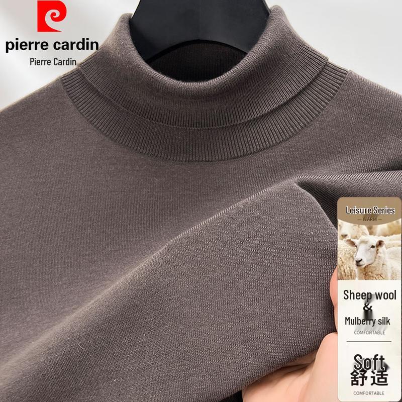 Pierre Cardin Men's Wool Blend Turtleneck Sweater