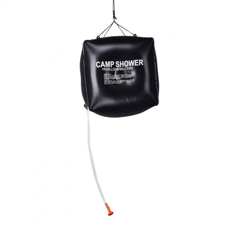 40L Portable Solar Shower Bag for Outdoor Camping