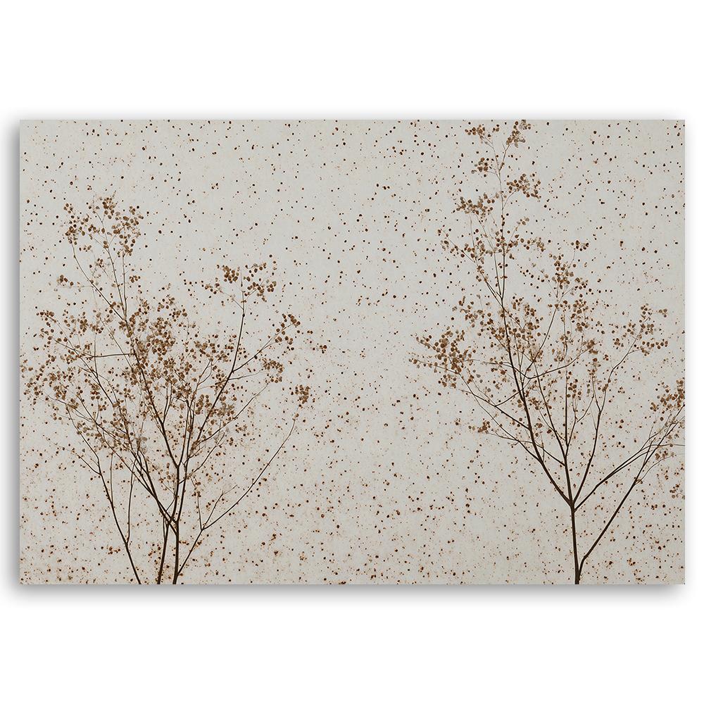Canvas Print,  Shrubs with Flowers