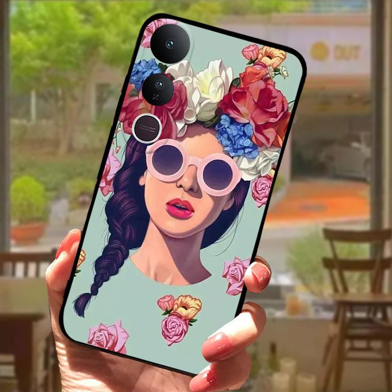 For Vivo V50 Lite 4G Case V2441 Cover Fashion Lion Painted Soft TPU Silicone Phone Case For Vivo V 50 V50Lite 5G V2440 Fundas