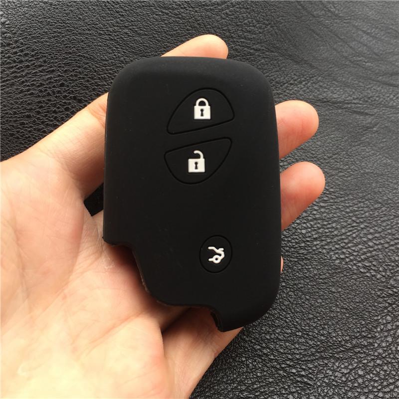 Silicone rubber car Key fob Cover case shell holder sticker For BYD S6 S7 G3 L3 M6 L6 E6 F0 F3 3button Smart Remote key