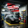 FOR HONDA MOTORCYCLE Decorative Flag Waterproof Fade Resistant Polyester Indoor Outdoor Hanging Flag XL0