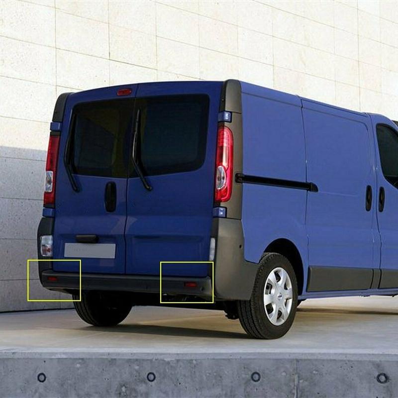 Powerful Rear Bumper Reflector Light Brake Lamp For Renault Trafic Master For Nissan Primastar For Opel Vauxhall Movano