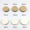 51mm Size Coffee Filter Paper Puck Screen Circular Shape Portafilter Puck Screen Paper Material Set of 100