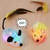 Mouse Moving Cat Toys Electronic Squeaky Cat Toys Mice Moving Toy Moving Cat Mouse Toy for Kitten Indoor/Outdoor Exercise