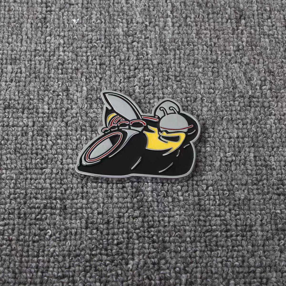 

Metal Super Bee 6.4L Badge Sticker Front Grill Side Rear Rear Trunk Emblem Decal for Cars Motorcycles Trucks SUV C Sticker