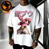 2026 Summer Dragon Ball Retro Pure Cotton Mens Tshirt Super Magic Man Buo Oversized Casual Shirt Unisex Parentchild Suit