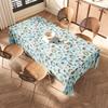 Waterproof Floral Tablecloth Vintage Farmhouse Kitchen Dining Table Cover Washable Decorative Table Topper for Party Wedding Dec