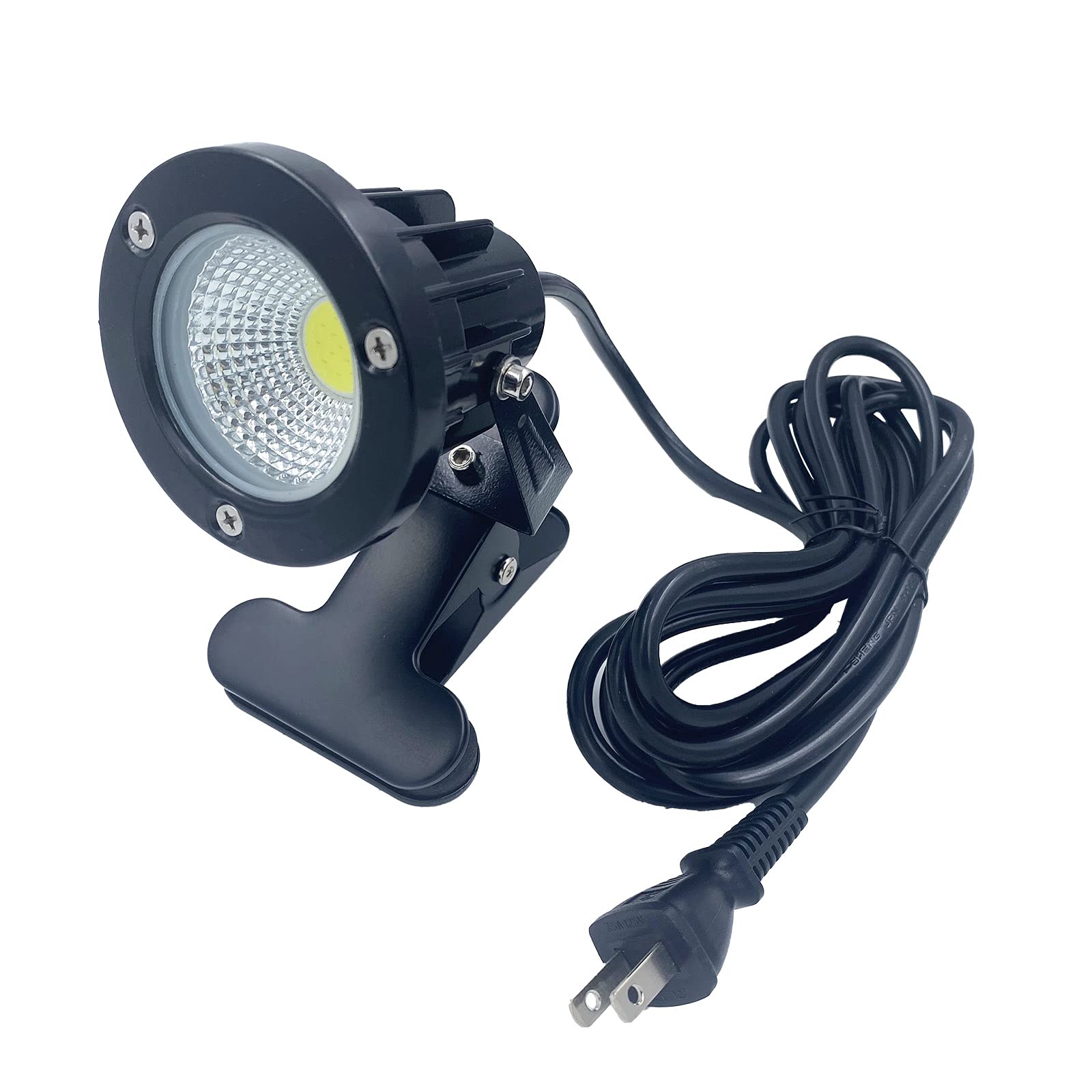 

Водонепроницаемый и влагозащищенный светодиодный светильник-клипса, 7 Вт, 630 лм, длина шнура 3 м, светодиодный прожектор, наружное освещение для вывесок, классных досок, витрин магазинов