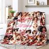 Beautiful Girls Customize Your Name Blanket Used For Chair Office Sofa Bed Camping Soft And Warm Giving Friends And Relatives Birthday Graduation Gift
