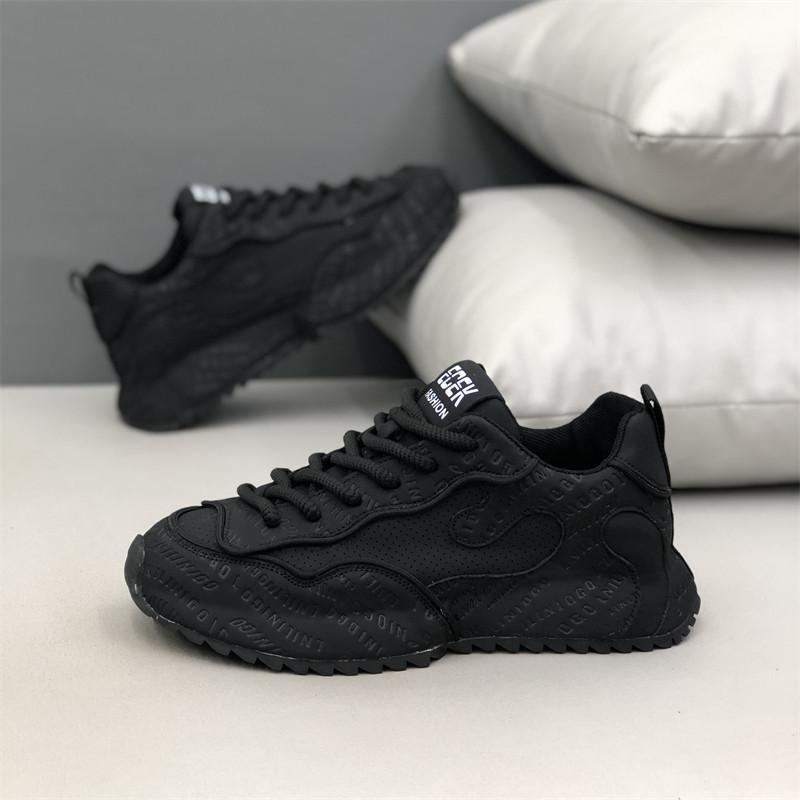 Autumn new dad shoes platform leather breathable sneakers ec 38