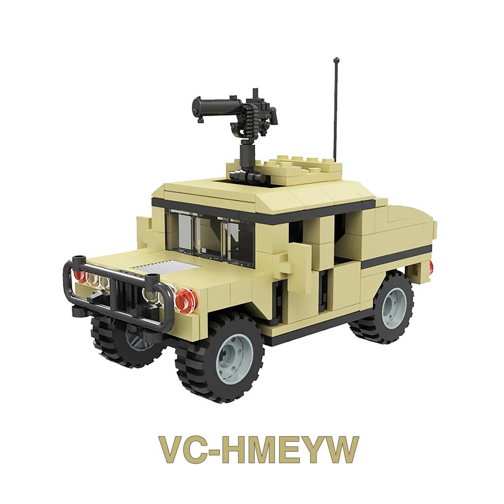 Hummer de Guerra AH64 Stryker Tanque Blindado Coche Soldado del Ejército de EE. UU. Guerra Moderna Armas Modelo Bloques de Construcción Ladrillo Niños Niños Juguetes
