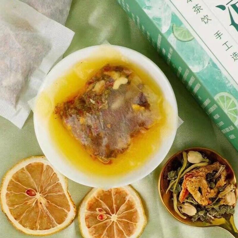 Cool Summer Lemon Tea Refreshing Health Drink for Hot Days