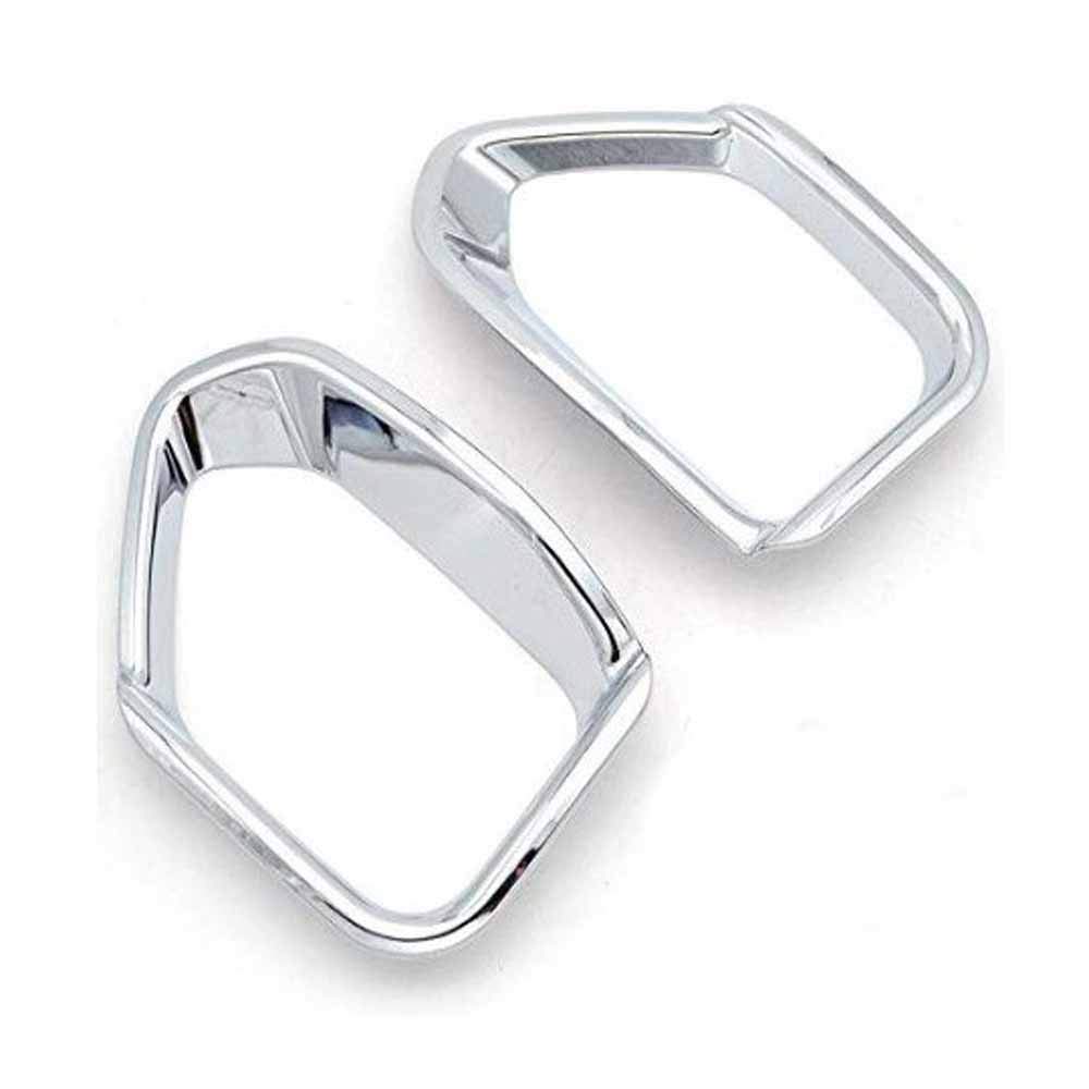 WELLVIE-STORE Subaru XV GT3 GT7 Rear Reflector Garnish Trim, Chrome ABS, Model-Specific, 2-Piece Set