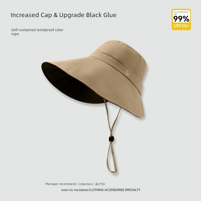 

Hat Women s 2025 New Arrival Summer Outdoor Big Brim Sun Hat UV Protection Sun Hat Face Cover Sun-Proof Hat qj big eaves-khakis One size