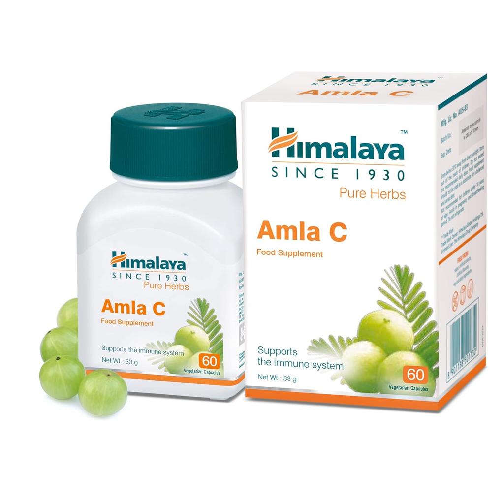 Himalaya Wellness Pure Herbs Amalaki Immunity Wellness 60 Tablets Boost Natural Defense System Skin Health