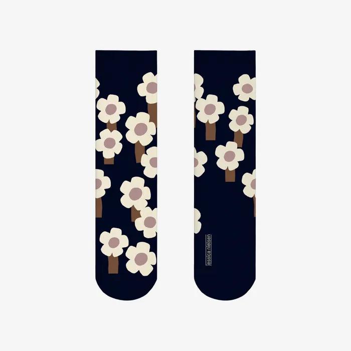 Socks Midnight Flower / Jessica Nielsen