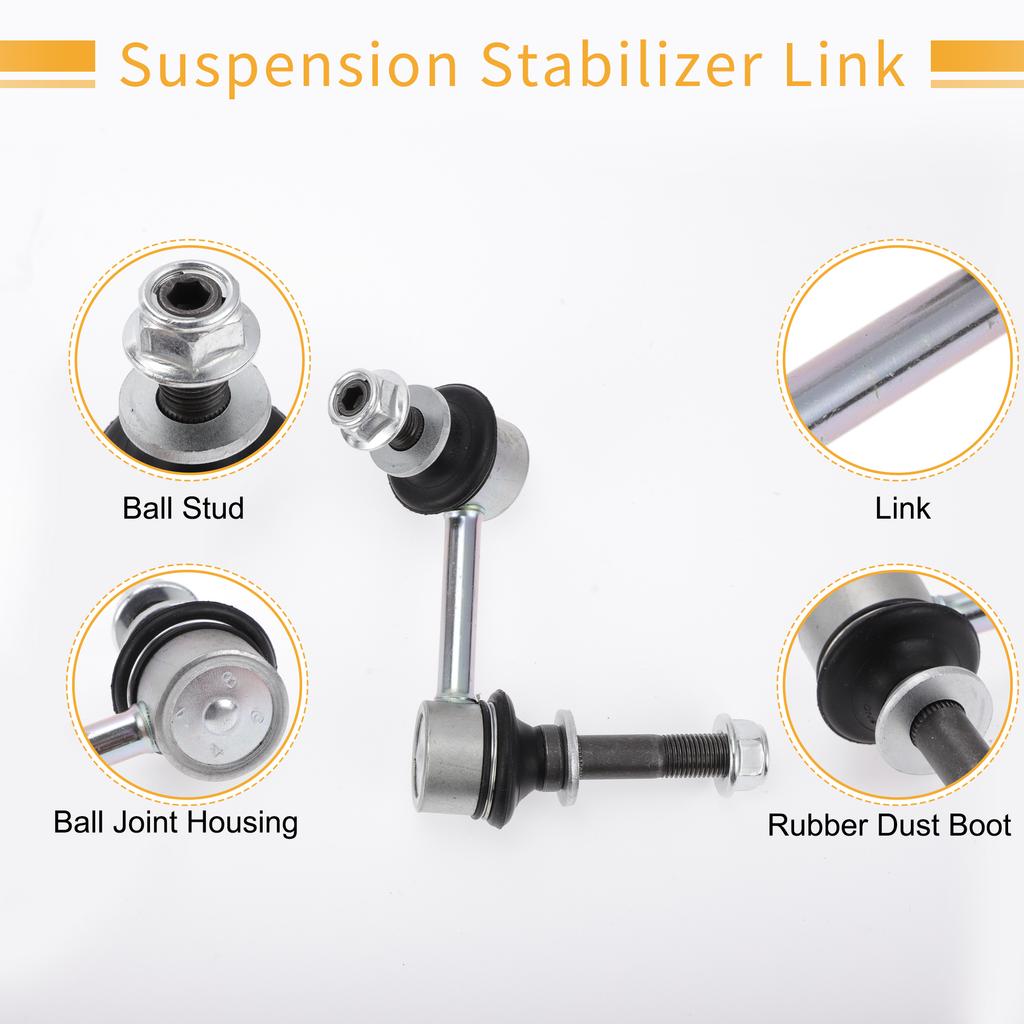 UXCELL 2pcs Car Front Stabilizer Sway Bar Link for Lexus IS250 No.4881030070/4882030090