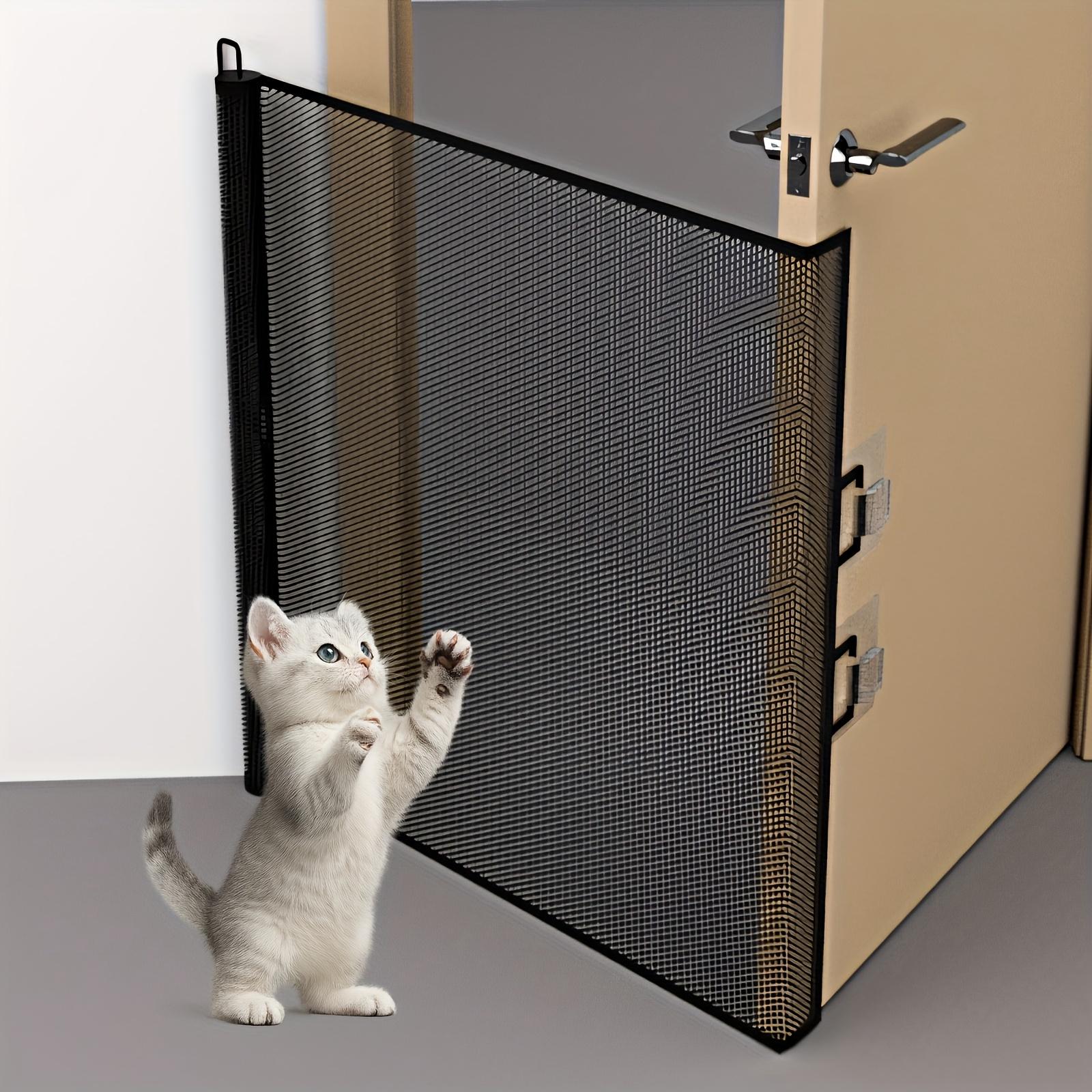 

1pcsSturdy Retractable Pet Fence with Cat Guard - No Installation Required 110*78CM чёрный
