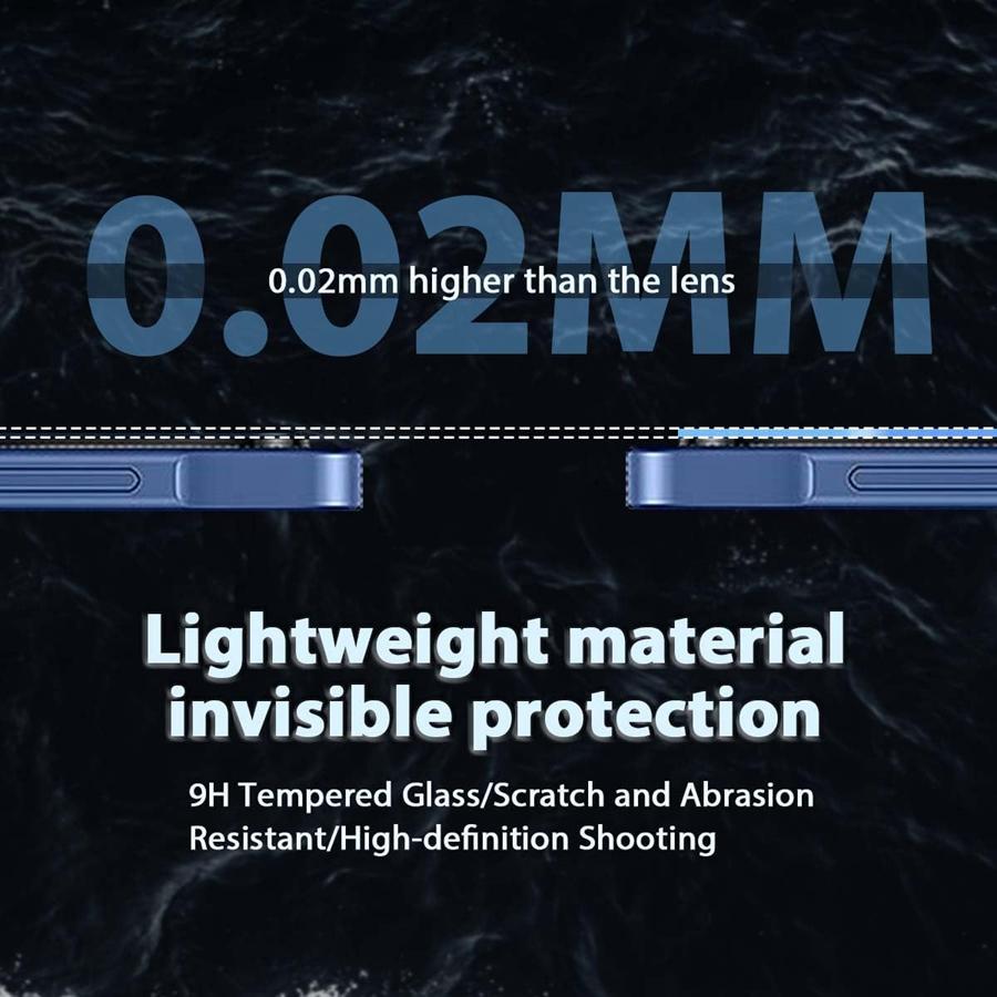 [2 Pack] for Samsung Galaxy A17 5G/ 4G A07 Tempered Glass Camera Lens Protector Camera Anti-Scratch, No Bubbles, 9H Hardness, HD