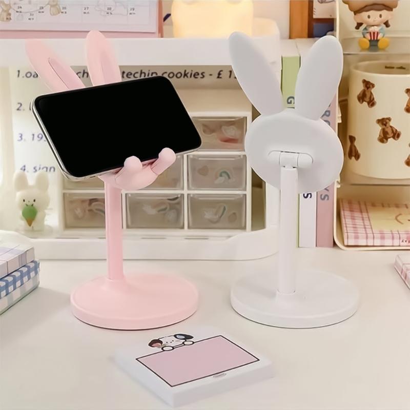 Mobile Device Holder Plastic Multiple Angle Adjustment Stable Support For Smartphones Tablets Students Workers
