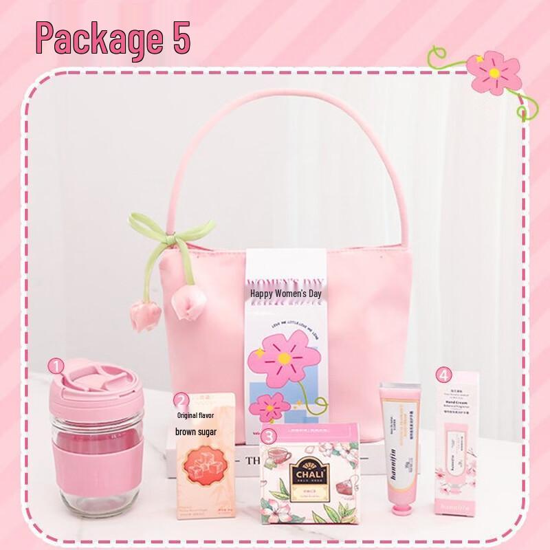 Goddess Day Gift Set with Glass Cup