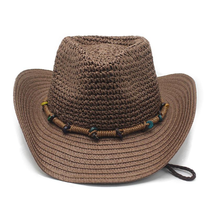 Sun Hat For Women Men With Wide Brim And Breathable Paper Straw For Beach And Pool Sun Protection