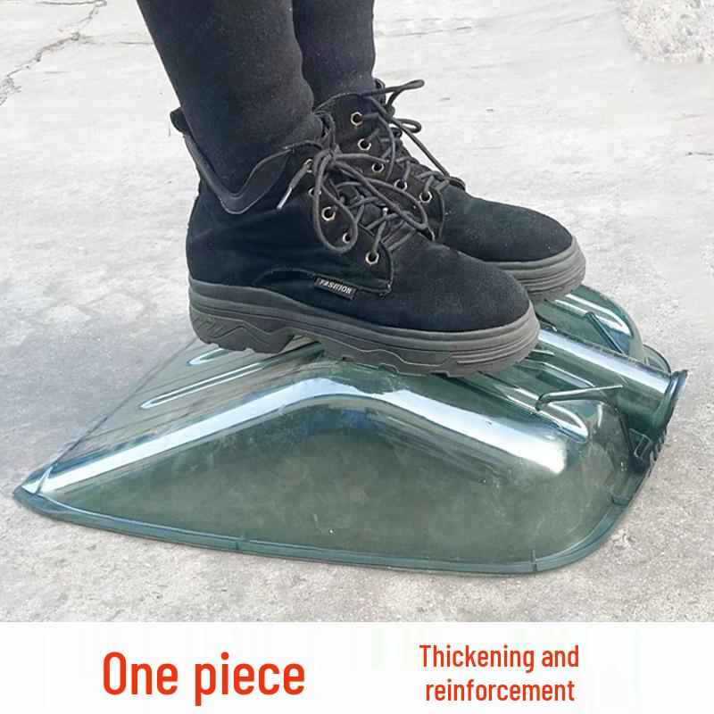 Large Thickened Tempered Plastic Snow & Grain Shovel