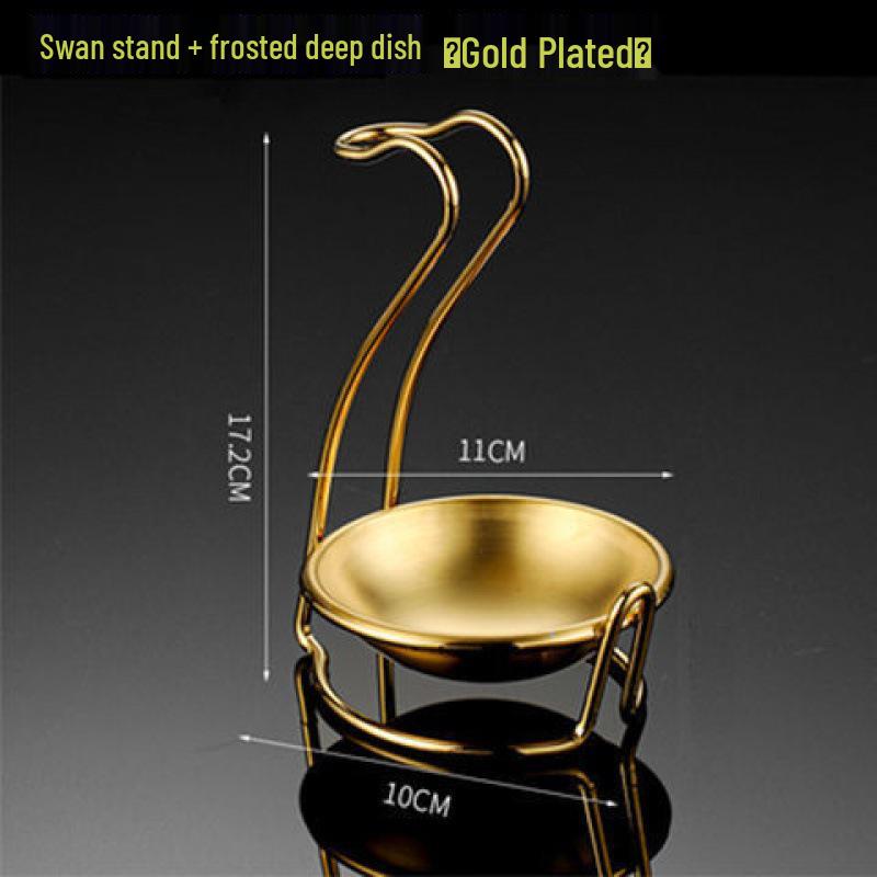 Stainless Steel Soup Ladle and Colander Holder Stand for Restaurants