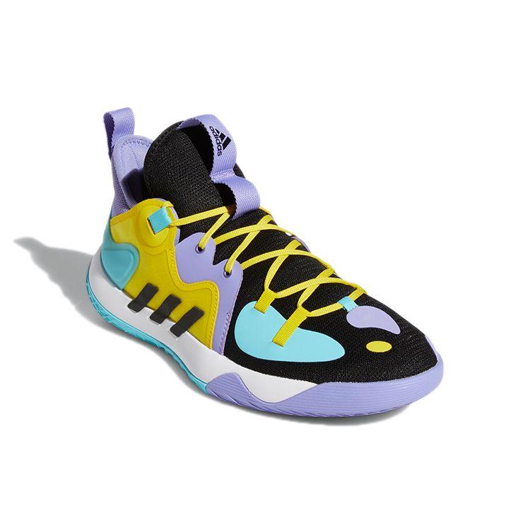 Adidas Harden Stepback 2.0 Pastel Men Sneakers Black Core-Black Team-Yellow H68054