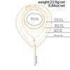 IngeSight.Z 5Pcs/Set Vintage Gold Color Cross Pendant Necklace Trend Imitation Pearl Rhinestone Choker Neck Accessory Jewelry