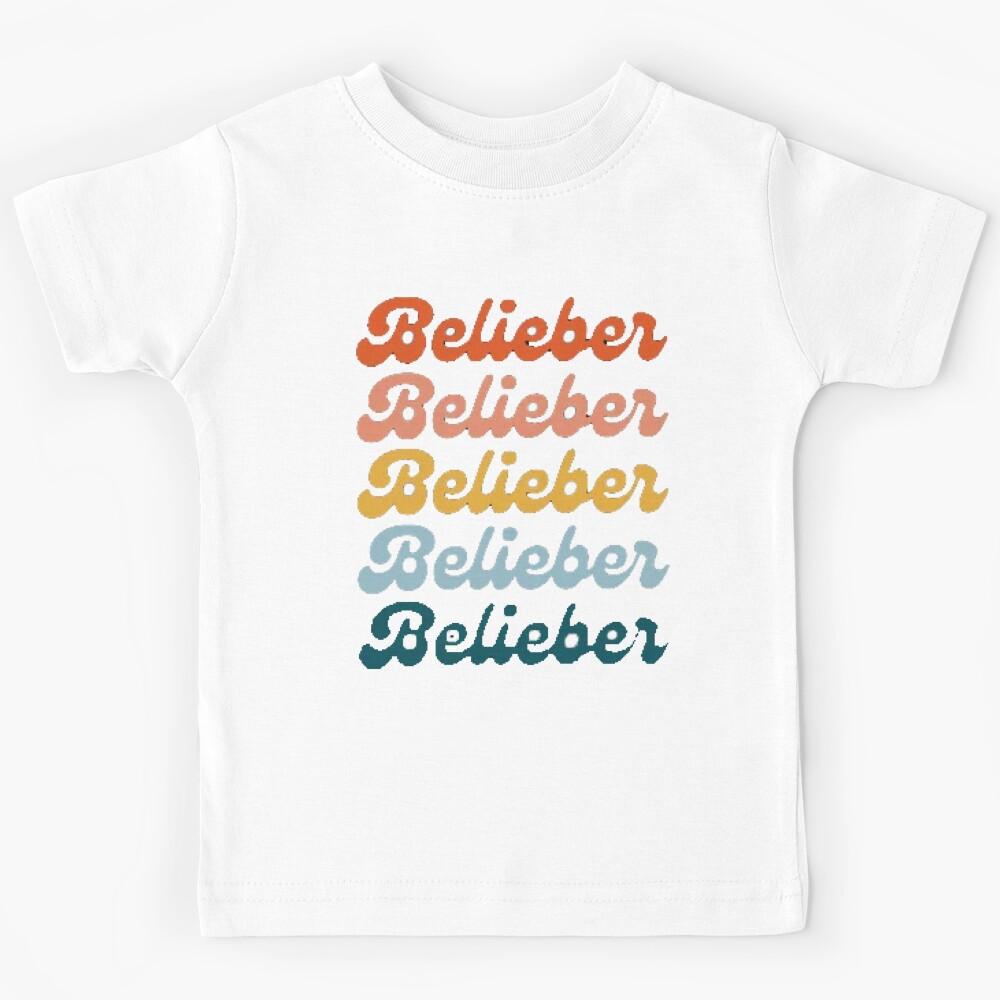 Justin Beiber Popstar Kids T-Shirt 140