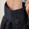 1 Set Men Coat Pants Reflective Solid Color Two Piece Set Autumn Welding Suit Auto Car Repairmen Workshop Mechanic Clothing