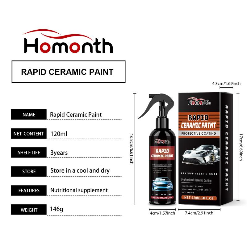 Car Nano Protective Coating Spray Anti Water Based Paint Sealant Transparent UV Protection For Car Maintenance