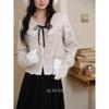 French Style Doll Collar Knit Cardigan