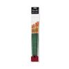 Pidilite Fevicryl Synthetic Taklon Flat Brush Set of 4 for Acrylic Watercolour Oil Painting Artists Sizes 1 2 4 6