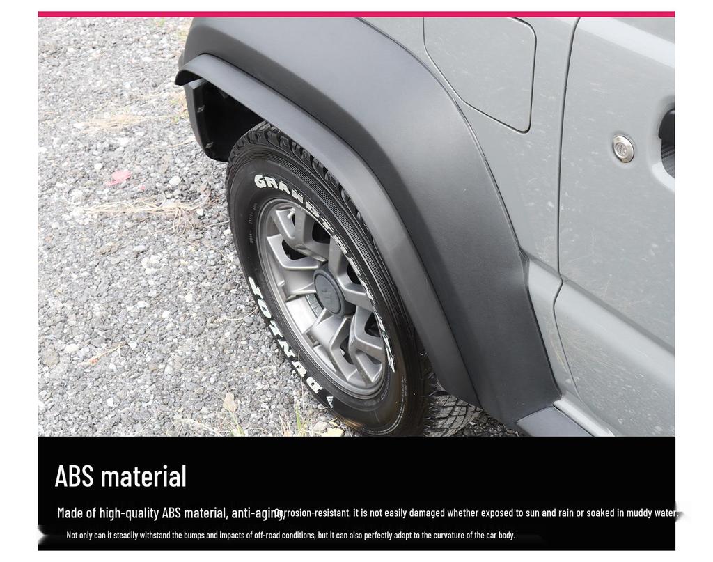 2019-2025 Jimny JB74 Off-Road Mud Flaps & Fender Flares