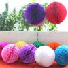 6"Tissue Paper Honeycomb Ball Lanterns Wedding Party Home Decor Orange