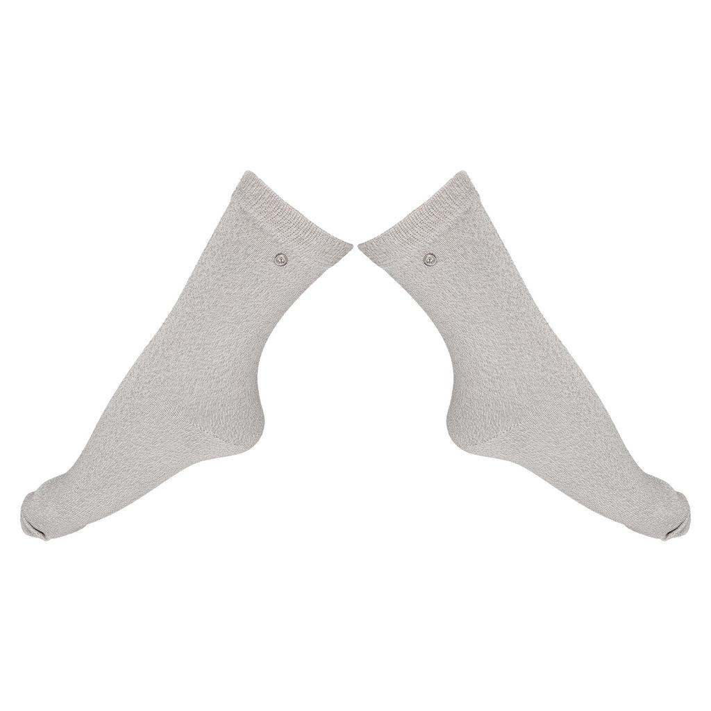 1 Pair Conductive Socks Compatible Pain Treatment Elastic Electrode Socks Massage Socks for Poor Circulation Arthritis