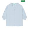 Benetton Dolman Sleeve Unbalance Shirt 3s 53a0dq01y
