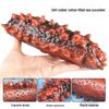 Marine Animal Simulation Toy Set: Sea Cucumber, Beluga Dolphin - Soft Rubber Models for Children's Learning & Decor.