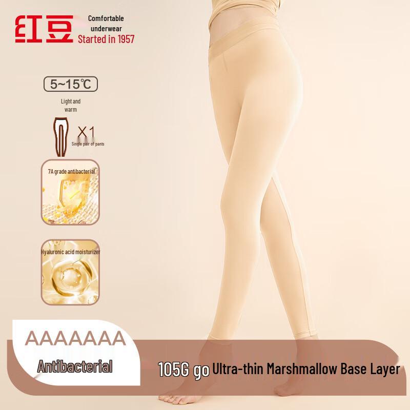 

Женские ультратонкие леггинсы из бархатного хлопка Hongdou M (160-165cm/85-90kg)