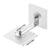 Furniture Anchors Furniture Wall Anchor Kit With Self-Adhesive Drywall Anchor Adjustable Child Safety Straps Resistant For TV