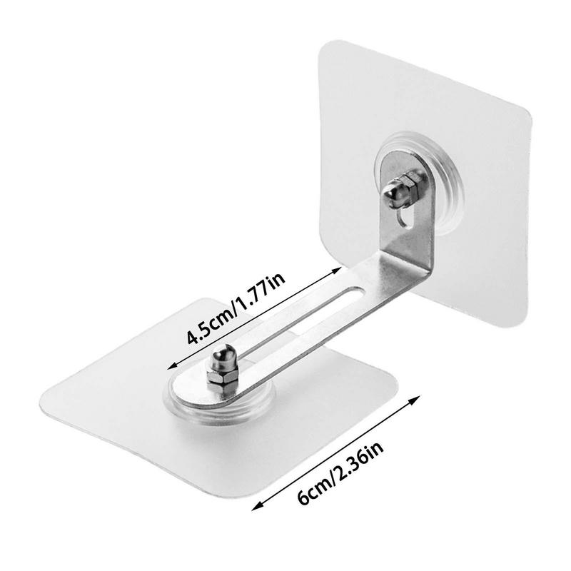 Furniture Anchors Furniture Wall Anchor Kit With Self-Adhesive Drywall Anchor Adjustable Child Safety Straps Resistant For TV