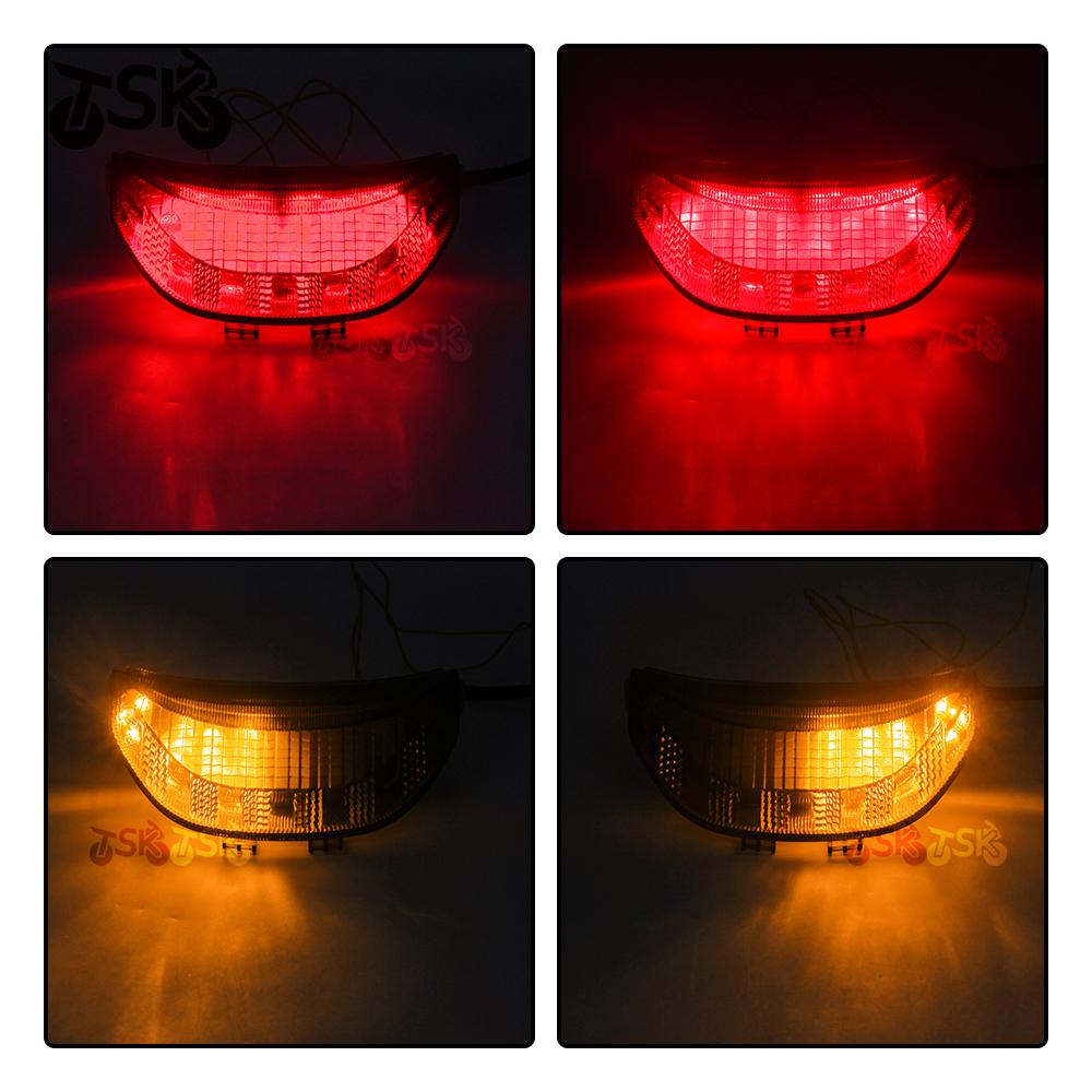LED Rücklicht Blinker Rückbremslicht Leuchte Passend für Honda CBR600RR CBR 600 RR F5 2003-2006 CBR1000RR 2004-2007