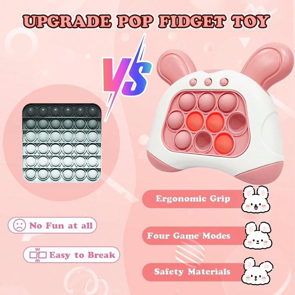 Juguetes de Dedo Juego de Empuje Rápido Versión Animales Lindos Juguetes Fidget de 2ª Generación