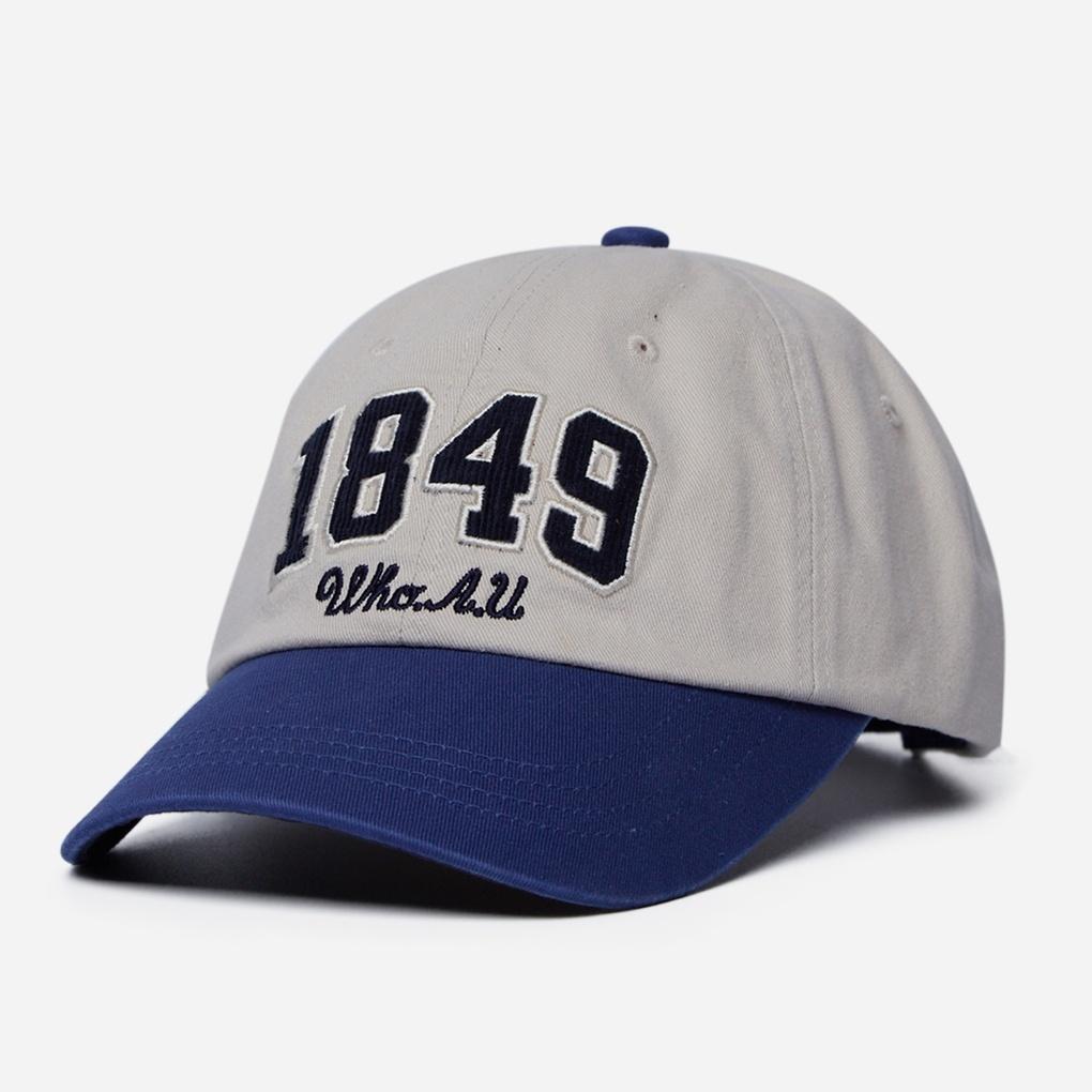 Whoau 1849 Color Block Ball Cap WHACD4934A
